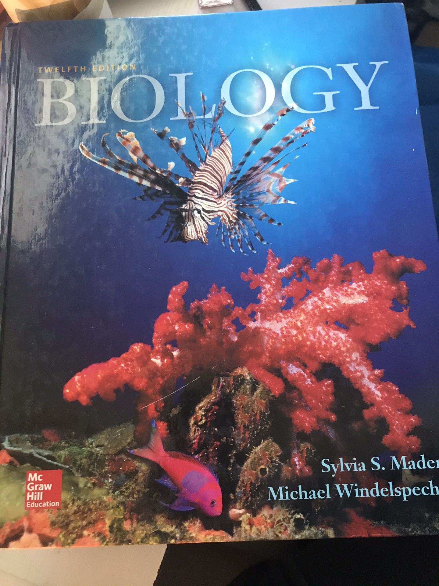 Biology Tech Book 12th Edition. College level