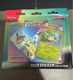 Prismatic Evolutions Tech Sticker Collection [Leafeon]