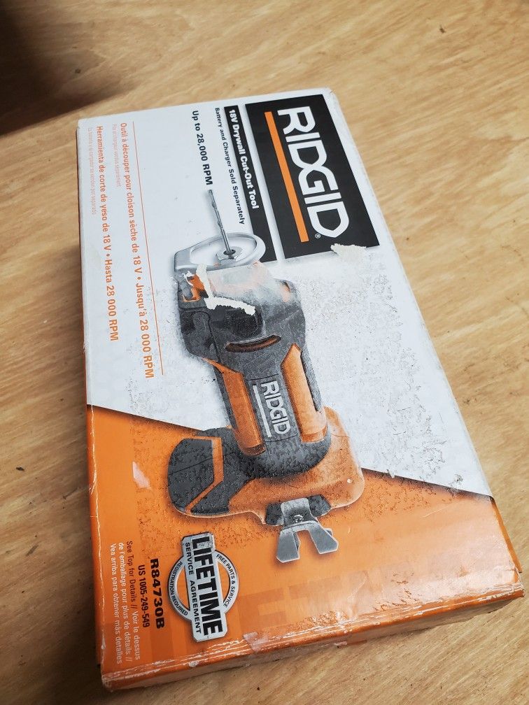 Ridgid Drywall Cut Off Tool 18v
