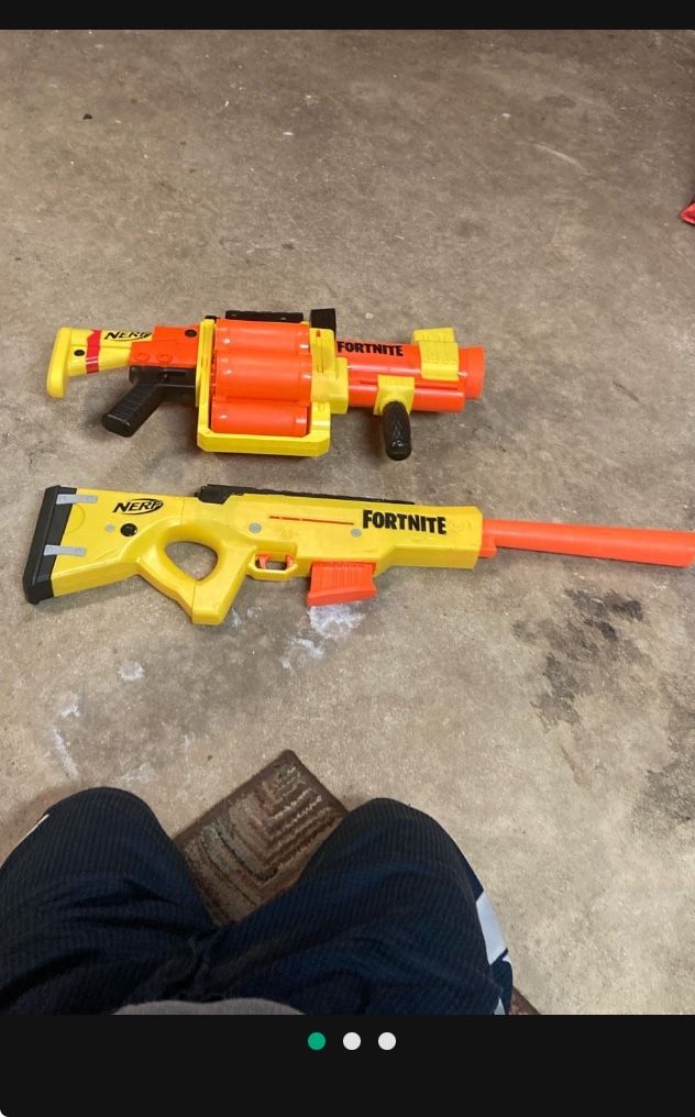 Nerf Fortnight Play Guns