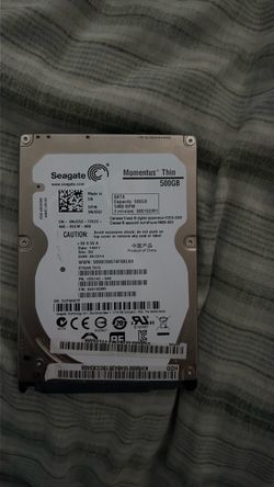 Seagate Momentus Thin 500GB 2.5" HDD
