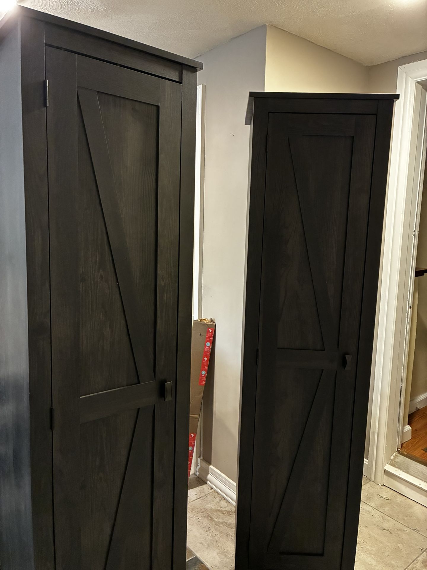 SystemBuild Evolution Farmington 18" Wide Storage Cabinet - Rustic Gray