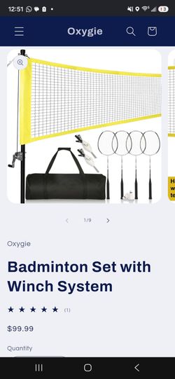 Badminton set