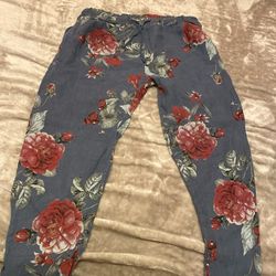 Floral Classy Joggers 