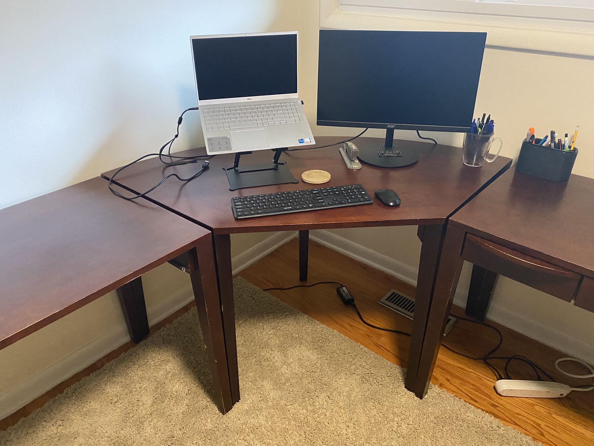 Corner Desk 3 Pieces