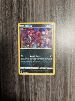 Pokemon  - Hoopa 111/189 Darkness Ablaze Holo TCG SWSH Ultra Rare NM 