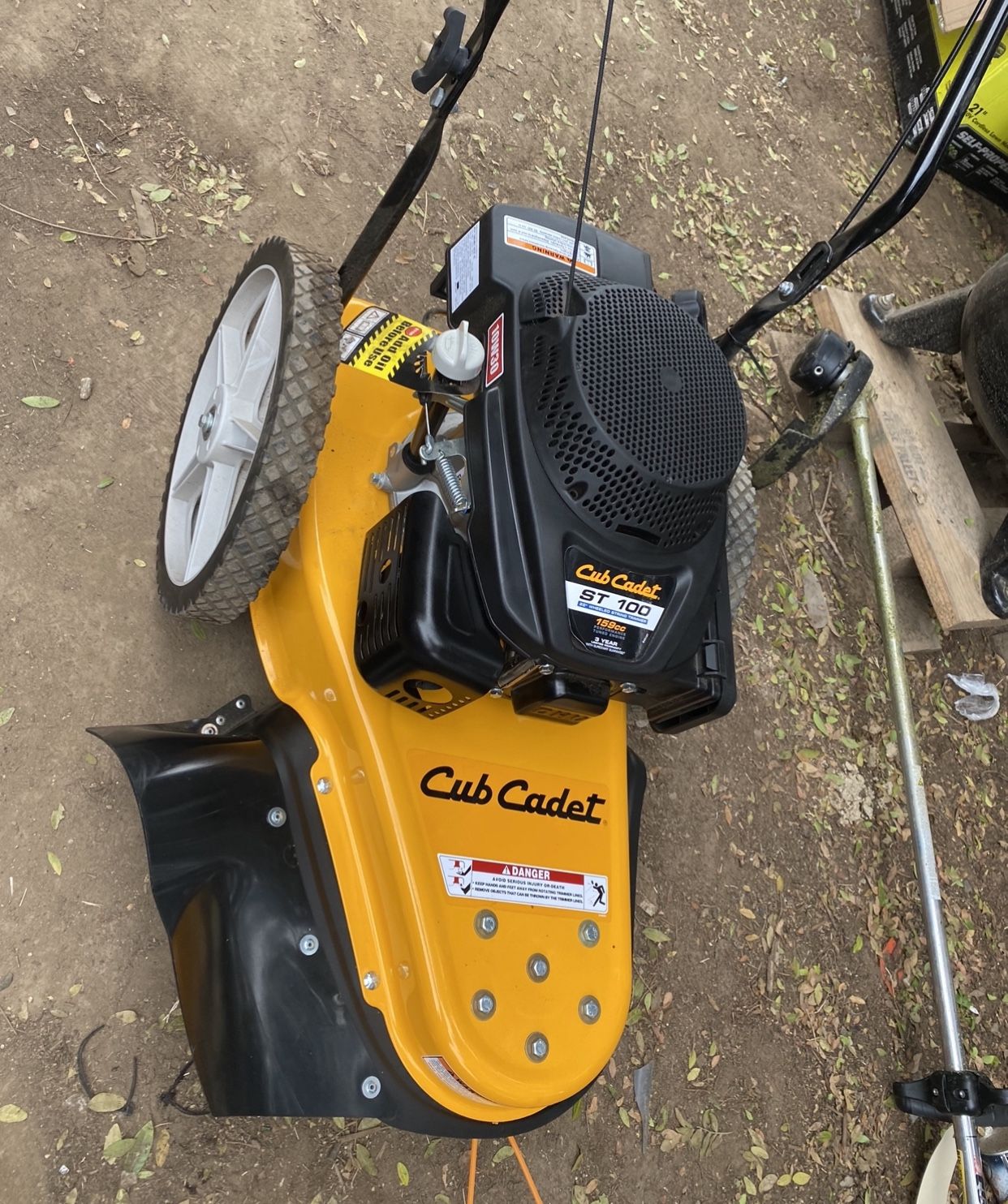 Cub cadet trimmer mower hotsell