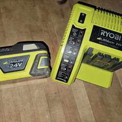 24v Ryobi Battery And Charger