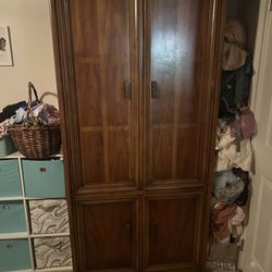 Solid Wood Armoire 