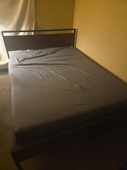 Queen Mattress and bed frame