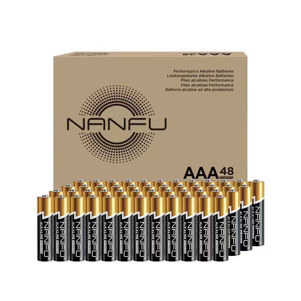 Packs 48 Alkaline AA or AAA Batteries 