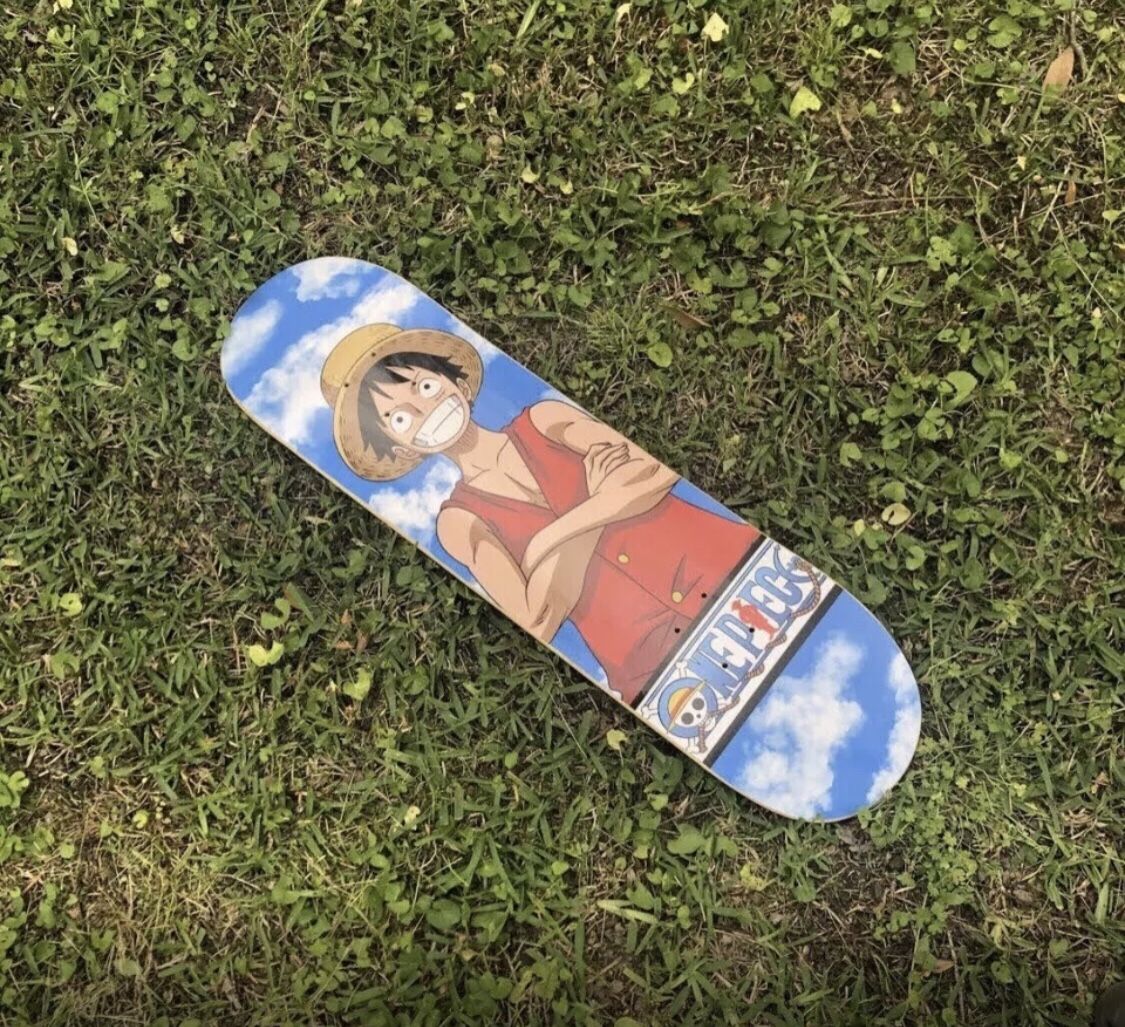 Anime Skateboard Only Deck 8.25 “ONE PIECE”