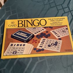 Vintage 1981 Whitman 40 Card Bingo Set Family Game Night Complete No. 4709-2