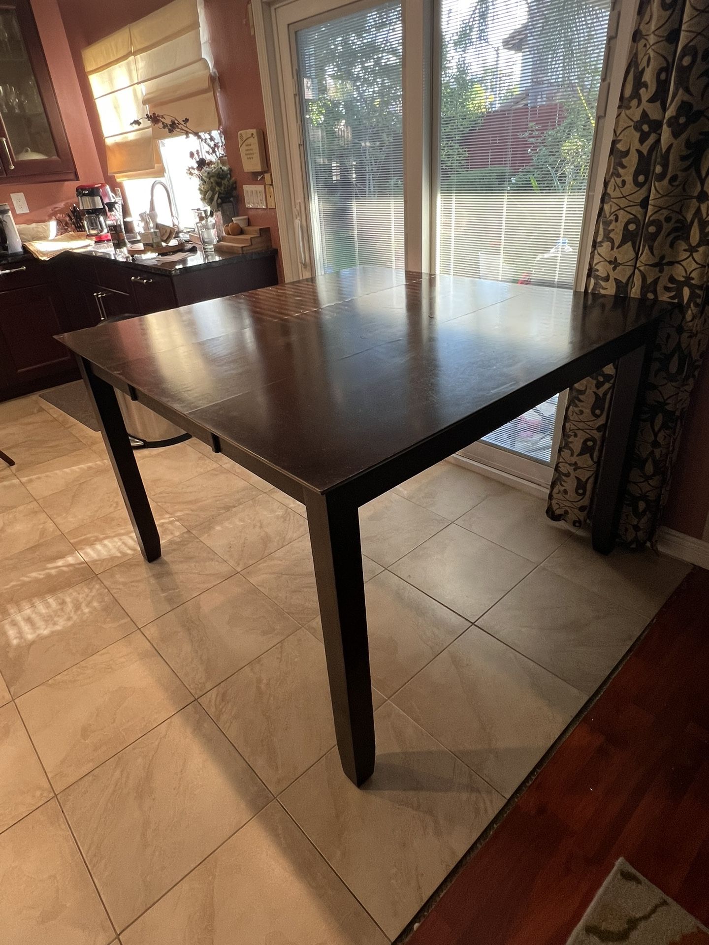 $35 High Kitchen Table only (no chairs)