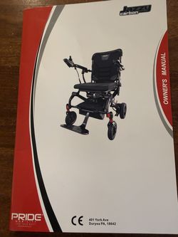Pride Mobility Jazzy Carbon Wheelchair