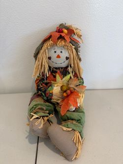 Fall Scarecrow Stuffed Doll Decoration