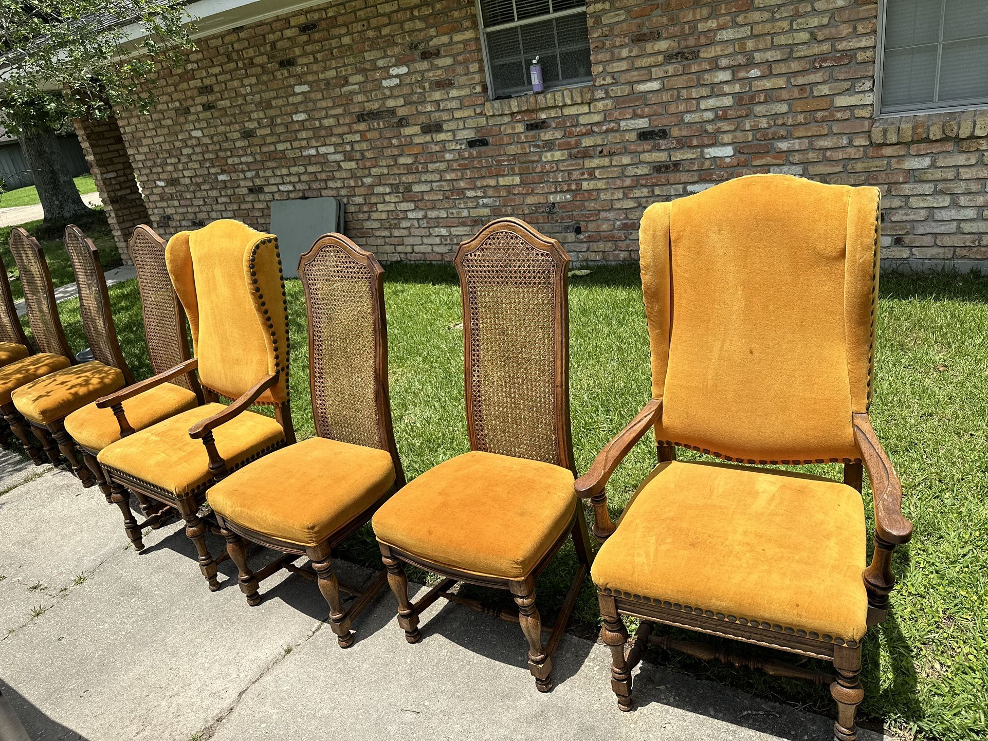 Vintage Dining Room Chairs 