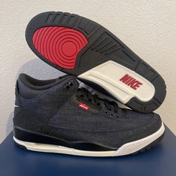 Jordan 3 Levi’s Indigo Size 10.5M 