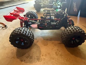 Arrma kraton 6s stock runs good no body
