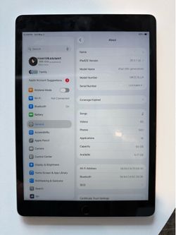 iPad 9th generation great condition