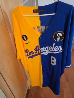 Dodgers, Lakers jersey 5xl