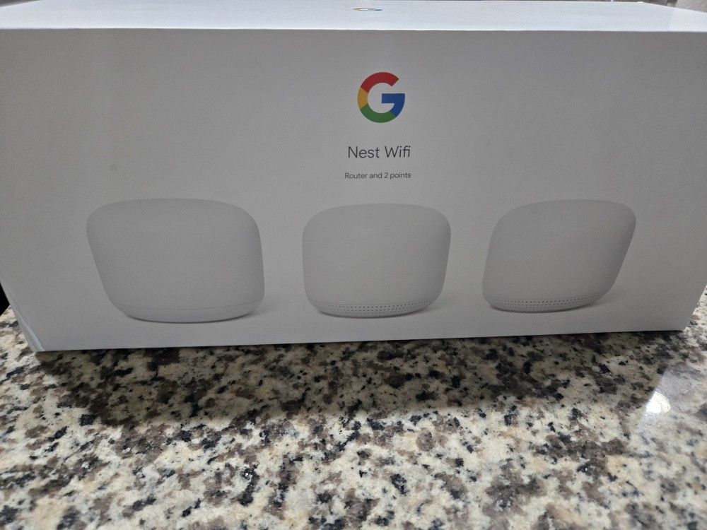 Google NEST ROUTER AND 2 POINTS