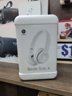 Beats - Solo 4 True Wireless On-Ear Headphones (Brand New) Matte Gray