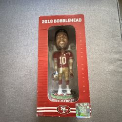 49ers Jimmy Garapolo Bobble head