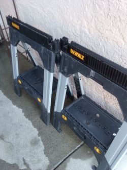 DeWalt sawhorse table