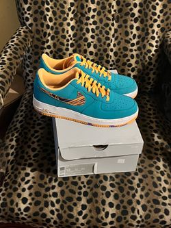 Nike Air Force 1 Marbled swoosh turbo green sz12