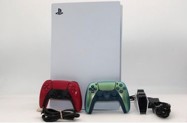 Sony Playstation 5 CFI-1115A 825GB Disc Console W/ Controllers & Charging Dock