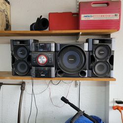 Sony Stereo System With 12in Subwoofer