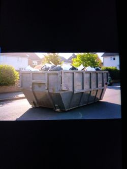 Heavy Duty Trash Storage Box 15 Yard