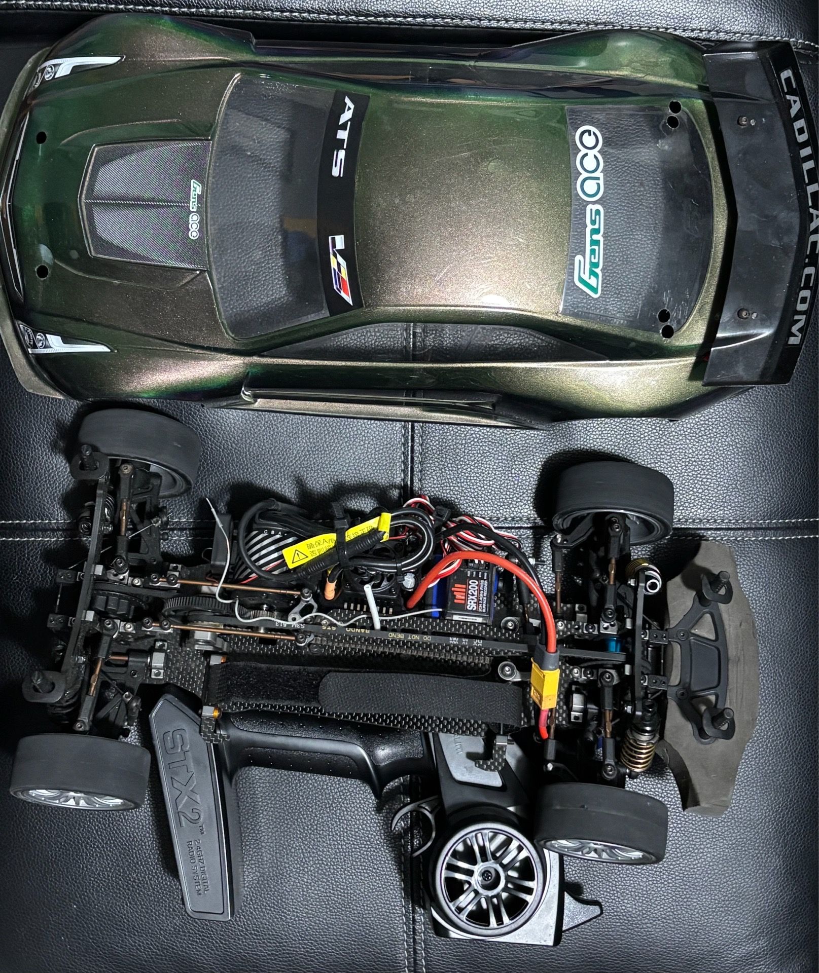 1/10 rc on carbon fiber body