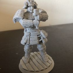 Samurai With Broken Sword
