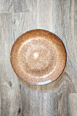 Akcam Turkish Glitter Glass Salad Plates