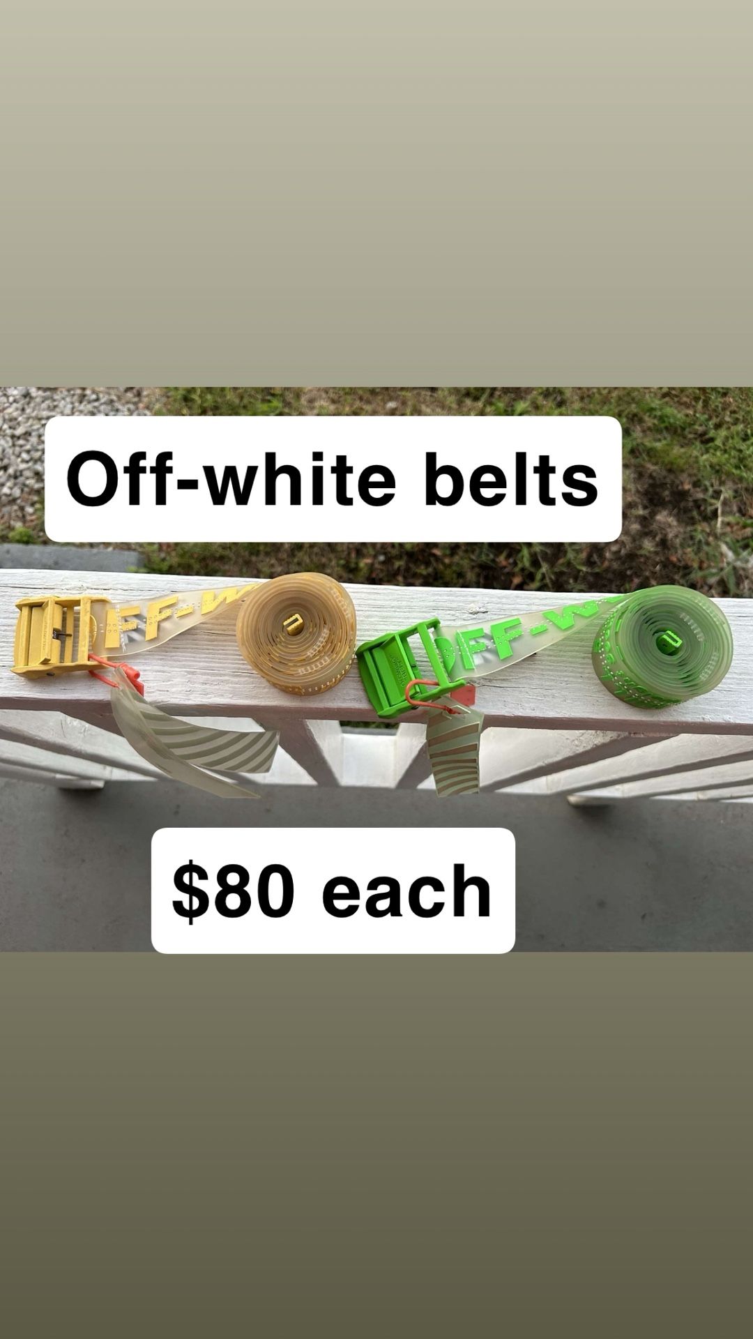 Off White Belts