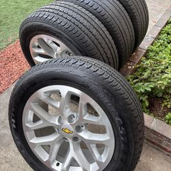 Snok Flake Rims 20 Chevy Silverado 