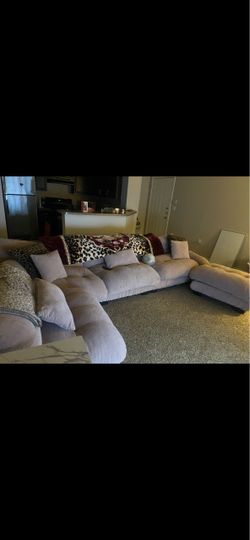 Pink cloud couch from Amazon