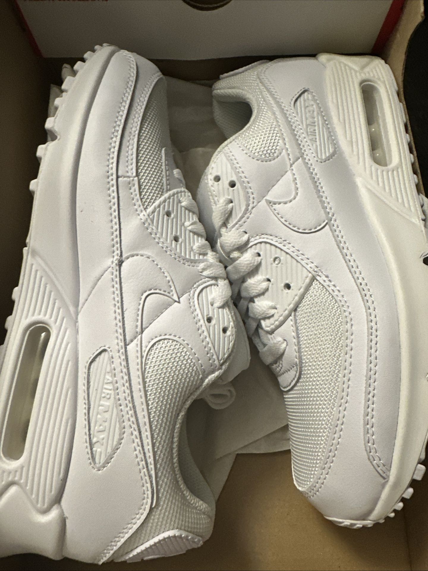 Size 8.5 - Nike Air Max 90 Triple White
