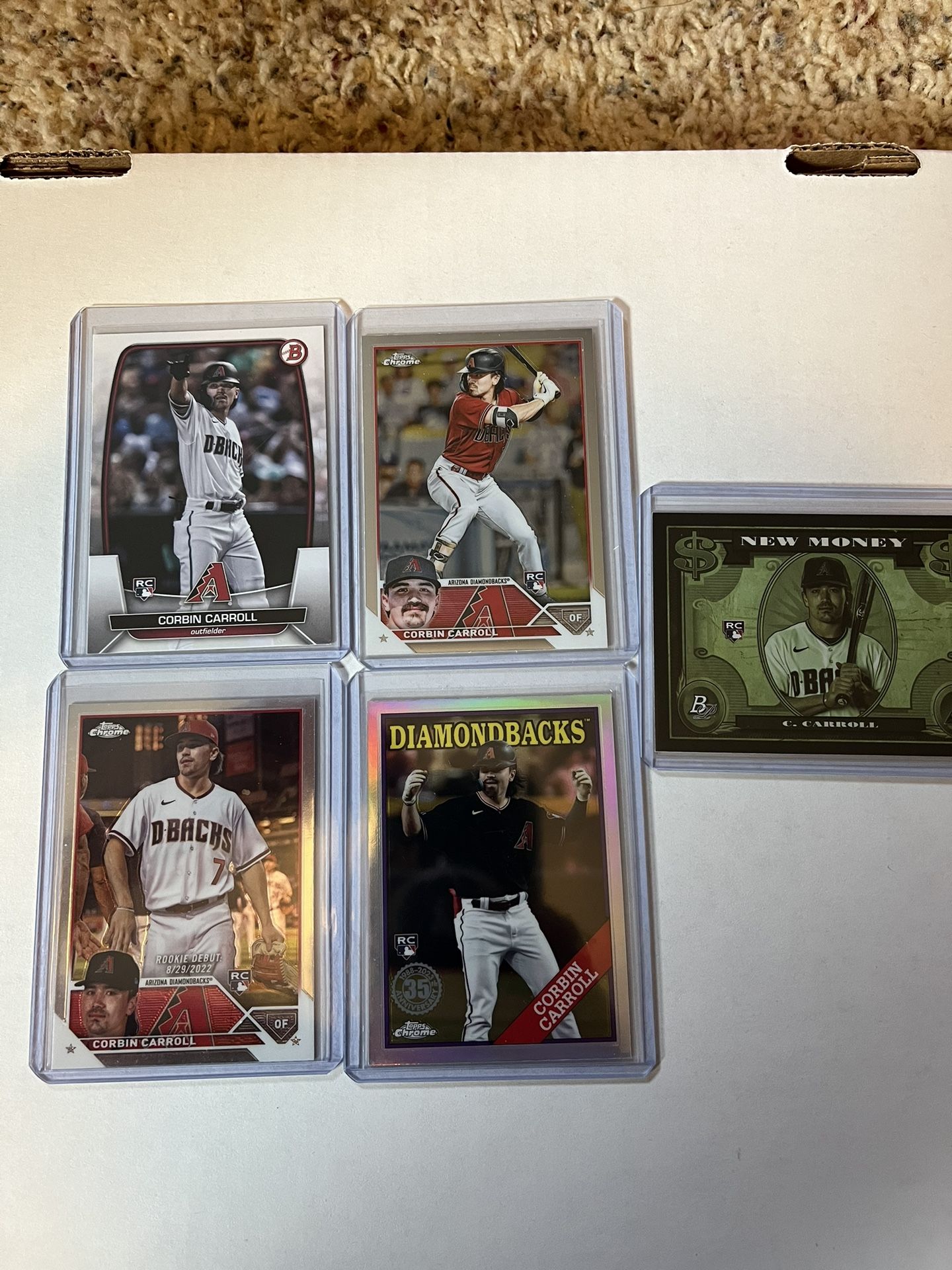 Corbin Carroll Rookie Lot