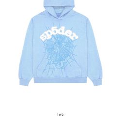 Blue Sp5der Hoodie
