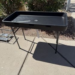 Ice Table With Drain For Drinks 