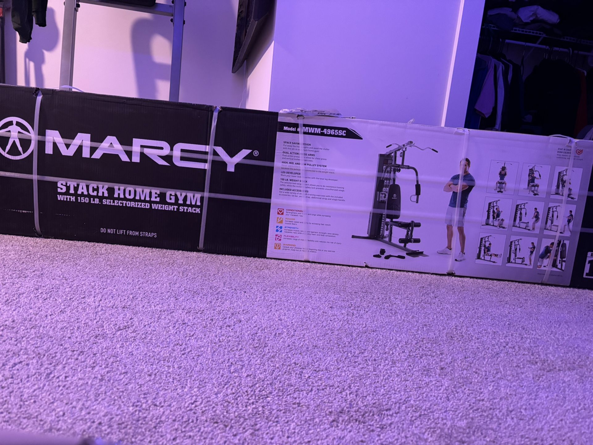 Marcy Stack Home Gym-150lbs