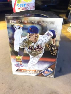 Noah Syndergaard 2016 Topps Opening Day Future Stars #OD-2 New York Mets. Condition is Brand New. Rookie card.