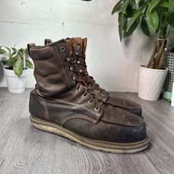 Wolverine Loader 8” Steel Toe Wedge Boots W10741 Sz. 12extra Wide