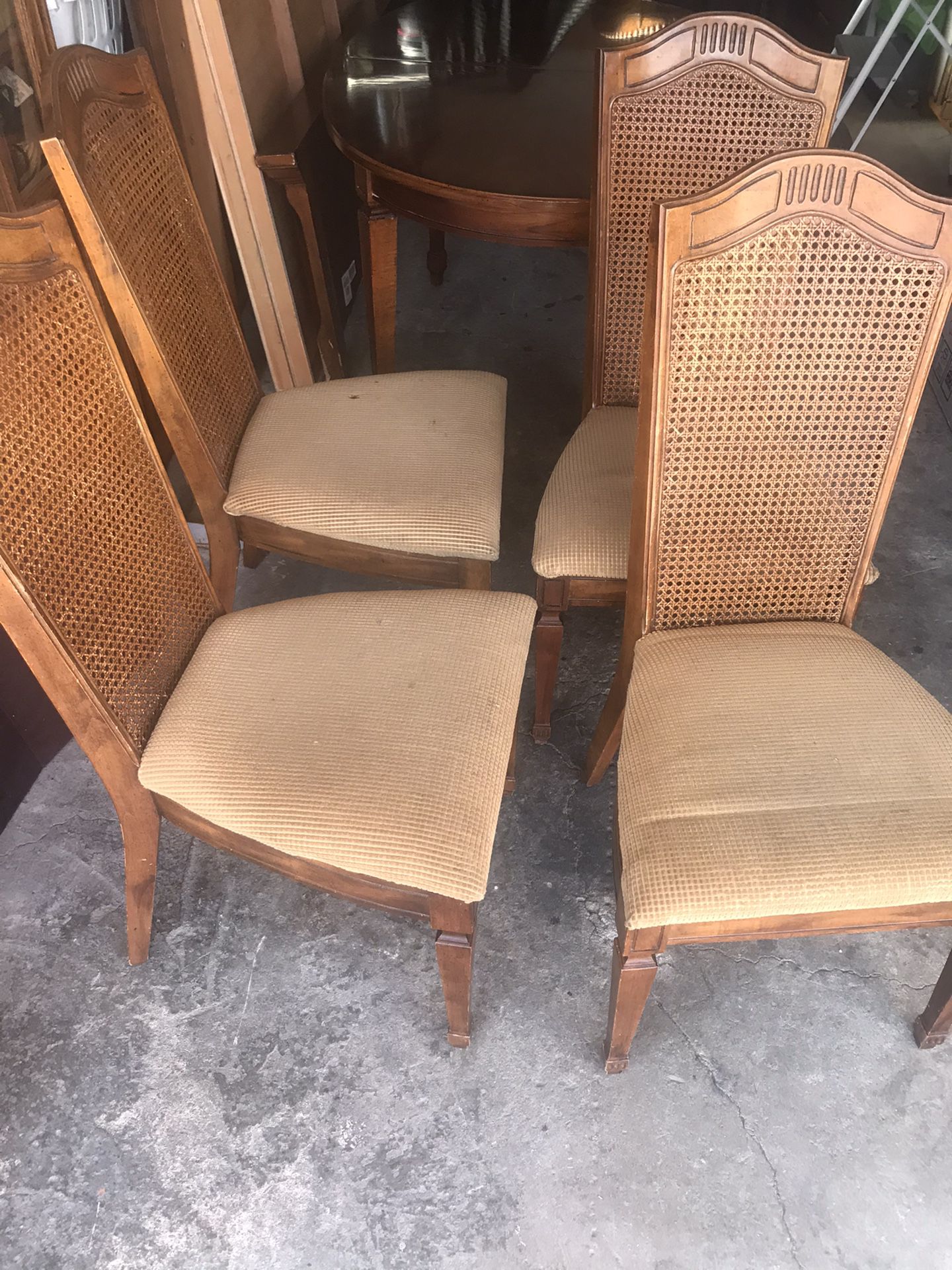 Dinning table set, table and 4 chairs