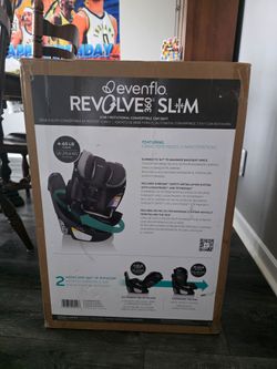 Evenflo Revolve360 Slim 2-in-1 Rotational Car Seat