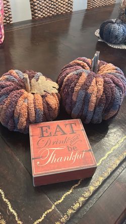Pumpkin decor