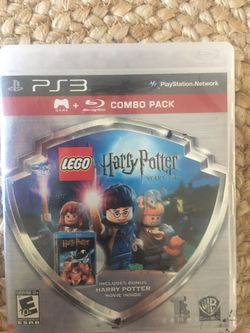 Sony ps3 LEGO Harry Potter with movie